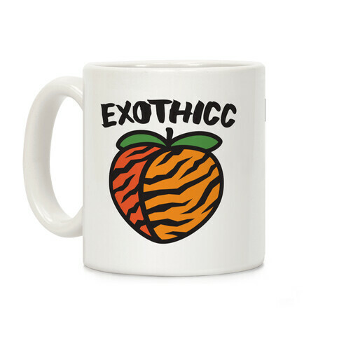 Exothicc Tiger Peach Coffee Mug