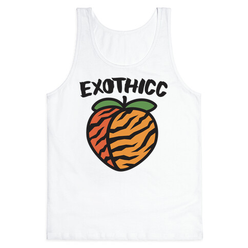 Exothicc Tiger Peach Tank Top