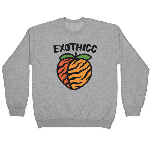 Exothicc Tiger Peach Pullover