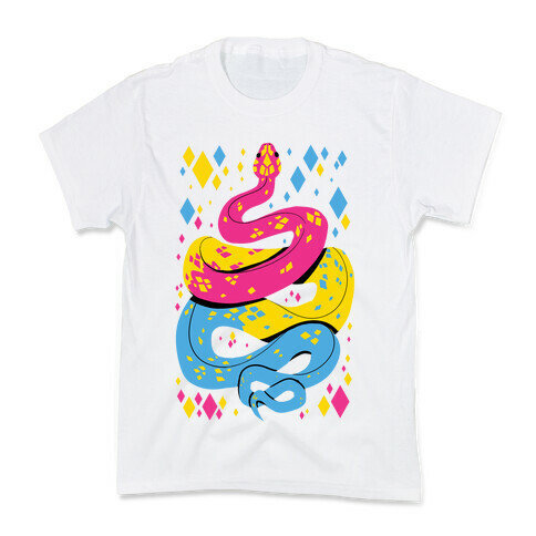 Pride Snakes: Pansexual Kids T-Shirt