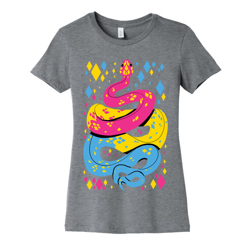 Pride Snakes: Pansexual Womens T-Shirt