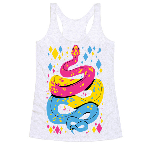 Pride Snakes: Pansexual Racerback Tank Top