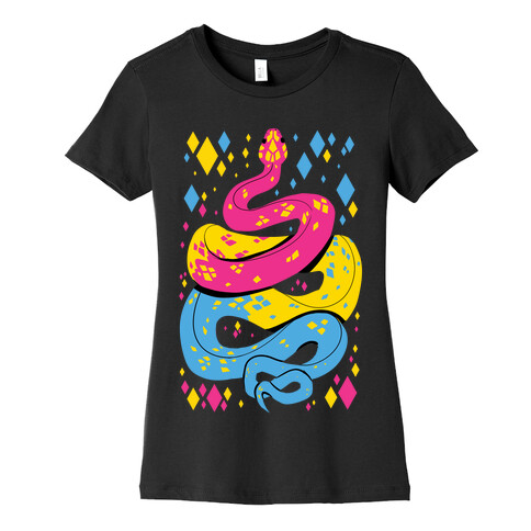 Pride Snakes: Pansexual Womens T-Shirt