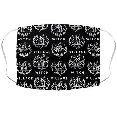 Village Witch Accordion Face Mask