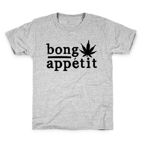 Bong Appetit Parody Kids T-Shirt