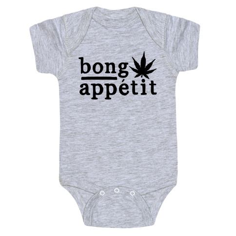 Bong Appetit Parody Baby One-Piece