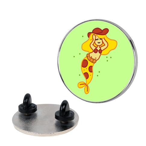 Merpperoni Pizza Mermaid Pin