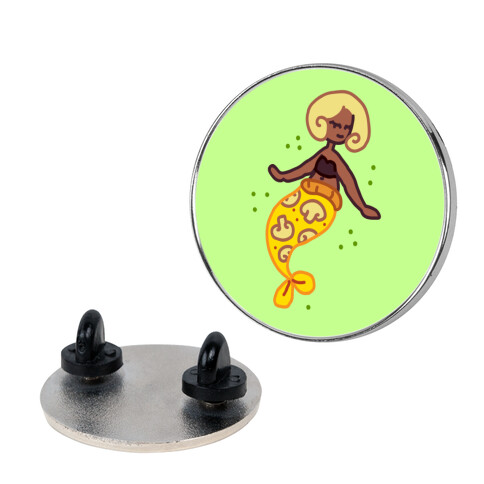 Mershroom Pizza Mermaid Pin