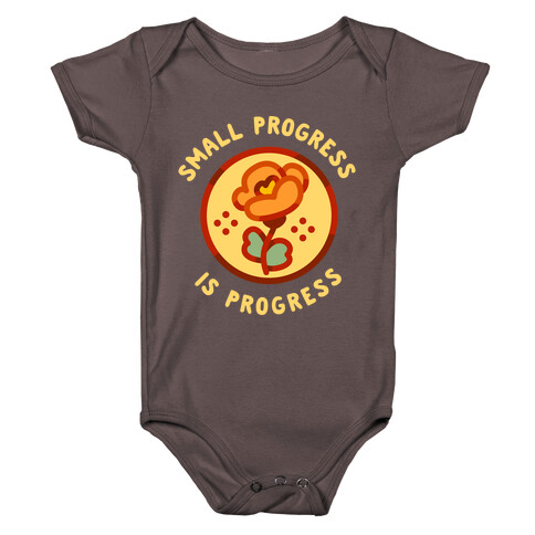 Small Progress is Progress Baby One-Piece