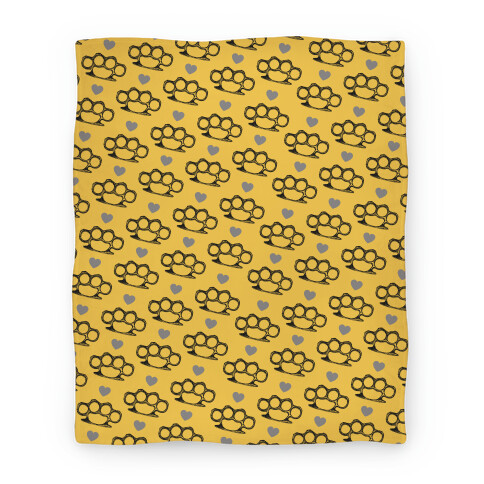 Brass Knuckle Blanket Blanket