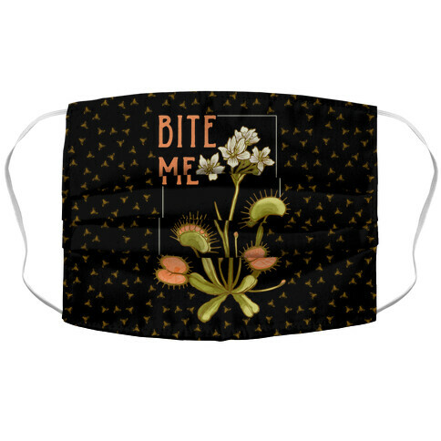 Bite Me Venus Flytrap Accordion Face Mask