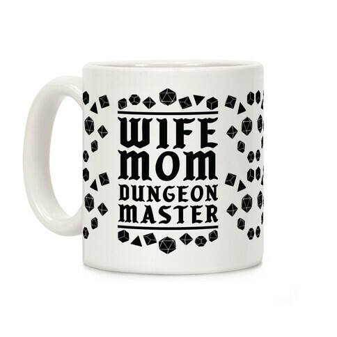 Wife Mom Dungeon Master Coffee Mug