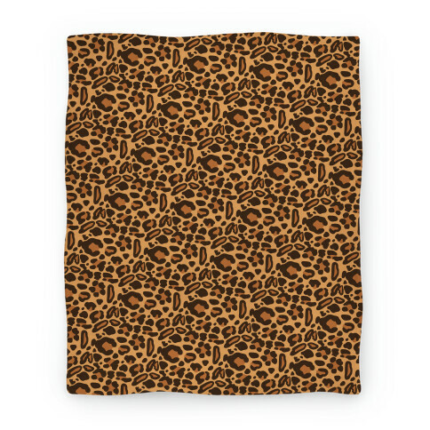Leopard Print Pattern Blanket