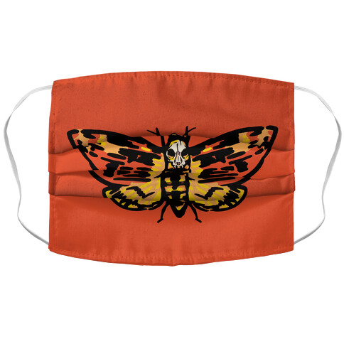 Moth Over Mouth Parody Accordion Face Mask