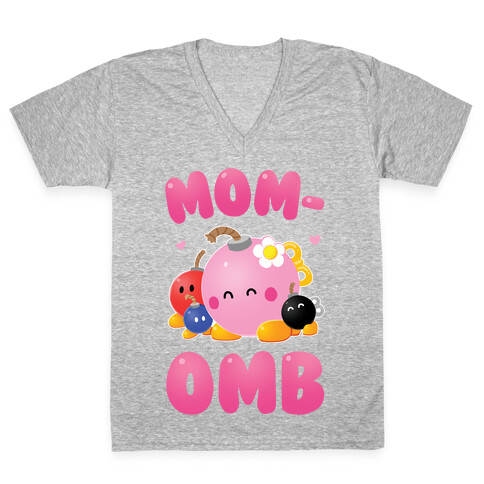 Mom-omb V-Neck Tee Shirt