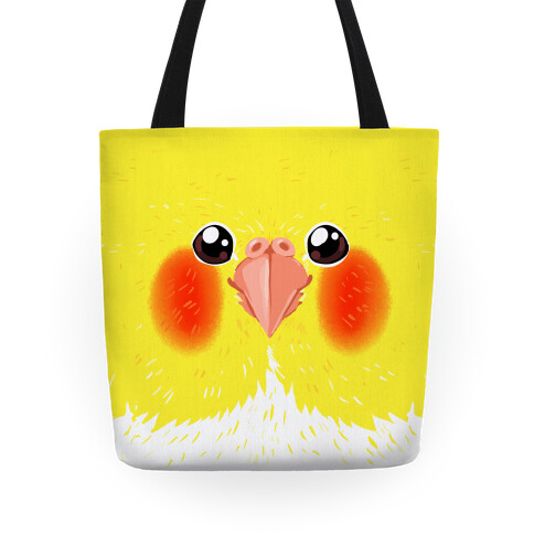 Cockatiel face Tote