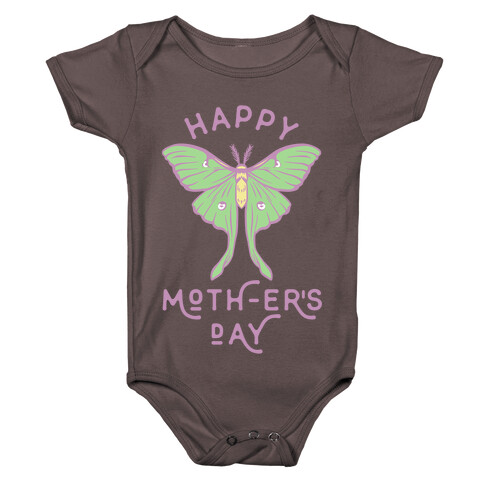 Happy Moth-er's Day Baby One-Piece