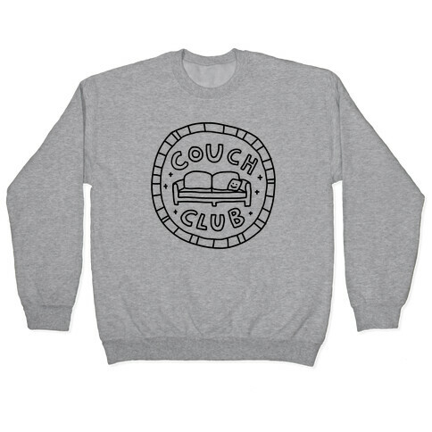 Couch Club Membership Badge Pullover