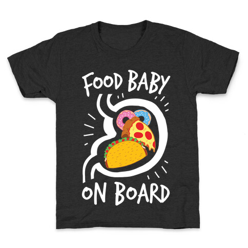 Food Baby On Board Kids T-Shirt