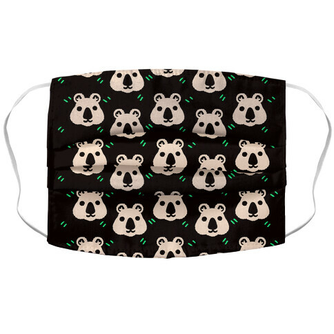 Cute Wombat Boho Pattern Accordion Face Mask