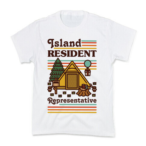 Island Resident Representative Kids T-Shirt
