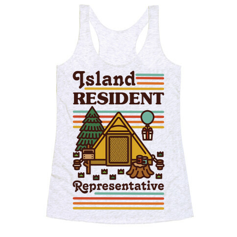 Island Resident Representative Racerback Tank Top
