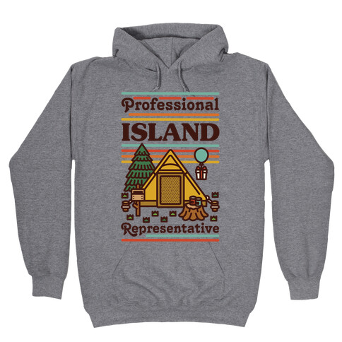 Professional Island Represenative Hooded Sweatshirt