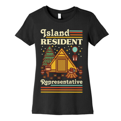 Island Resident Representative Womens T-Shirt