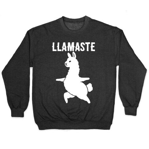 Llamaste Yoga Llama Pullover