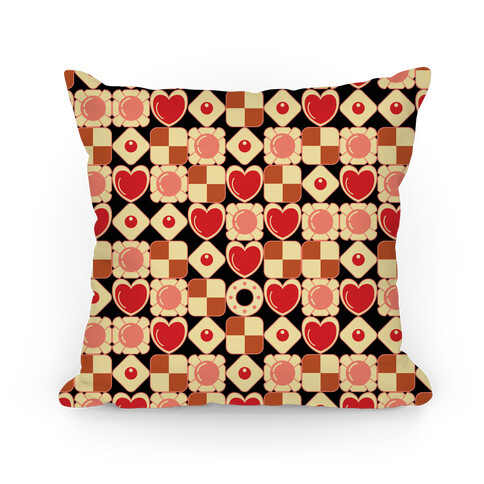 Gamer Cookies Pattern Pillow