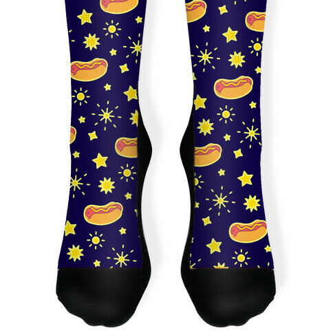 Star Spangled Weenies Sock