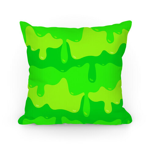 Green Slime Pillow