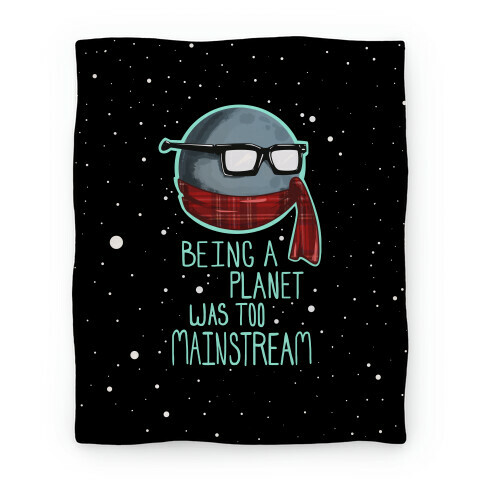 Hipster Pluto Blanket Blanket
