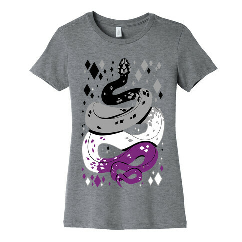Pride Snakes: Ace Womens T-Shirt