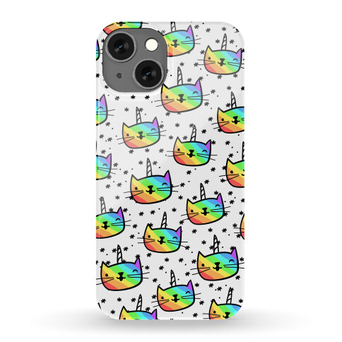 Caticorn Pattern Phone Case Phone Case