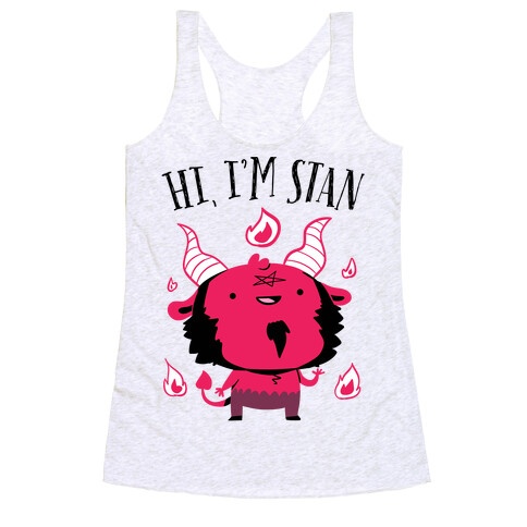 Hi, I'm Stan Racerback Tank Top