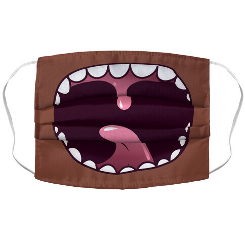 Goofy Mouth Accordion Face Mask