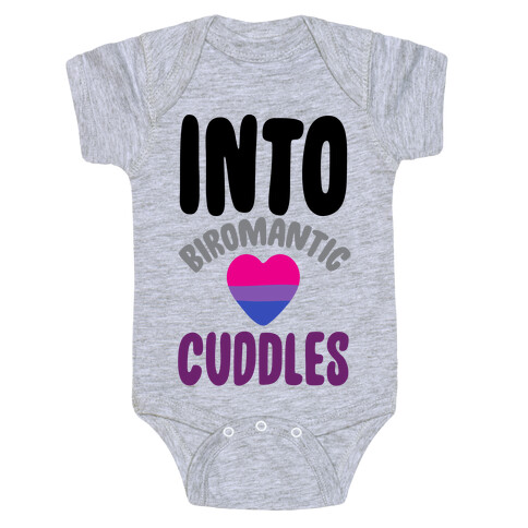 Into Biromantic Cuddles  Baby One-Piece