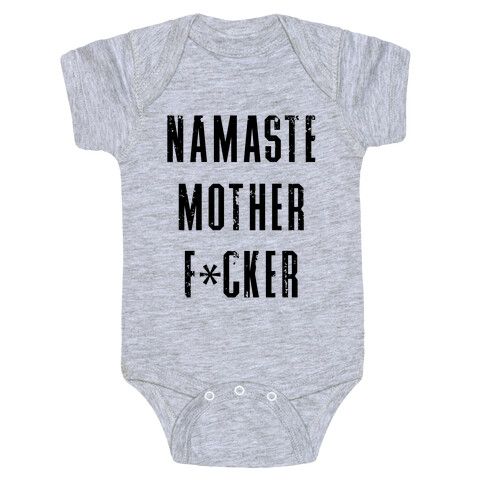 Namaste Mother F*cker Baby One-Piece