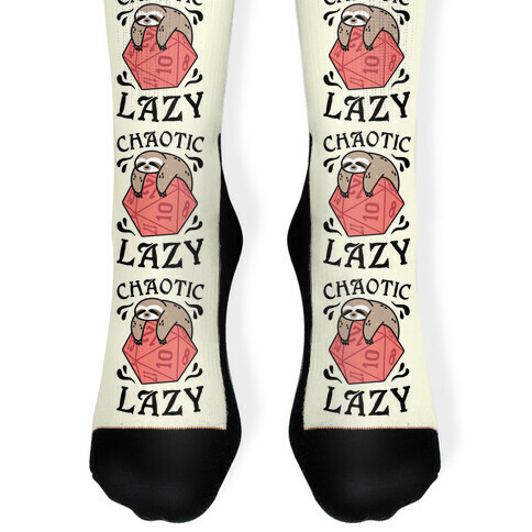 Chaotic Lazy Sock