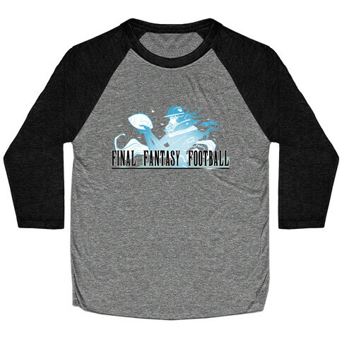 Final Fantasy Football Baseball Tee