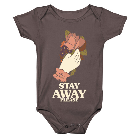 Stay Away Please Baby One-Piece