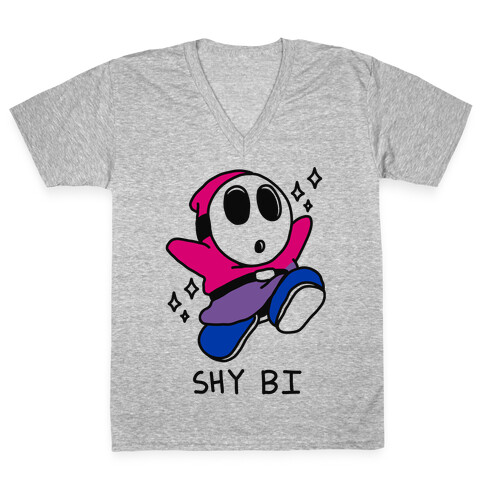 Shy Bi V-Neck Tee Shirt