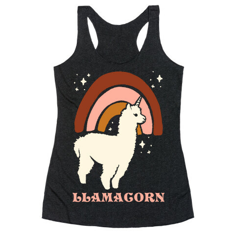 Llamacorn Racerback Tank Top