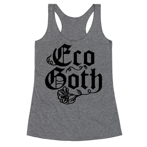 Eco Goth  Racerback Tank Top