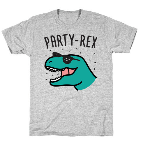 Party-Rex Dinosaur T-Shirt