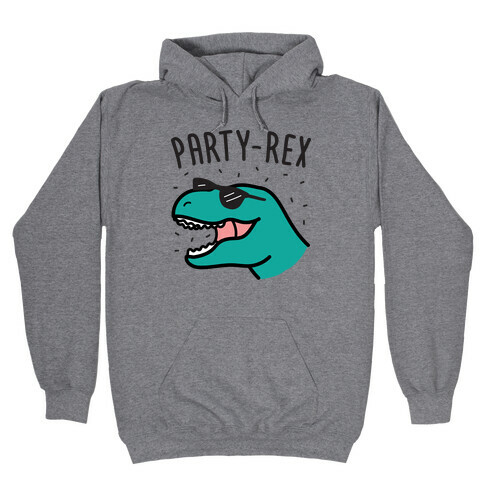 Party-Rex Dinosaur Hooded Sweatshirt