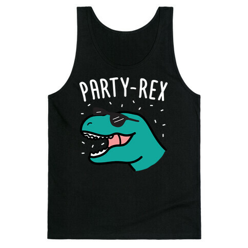 Party-Rex Dinosaur Tank Top