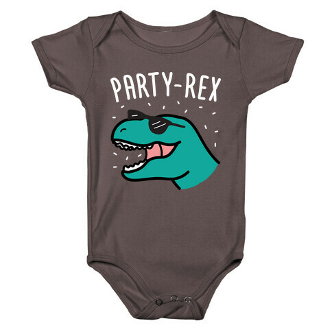 Party-Rex Dinosaur Baby One-Piece