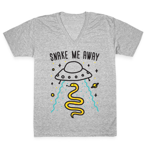 Snake Me Away V-Neck Tee Shirt